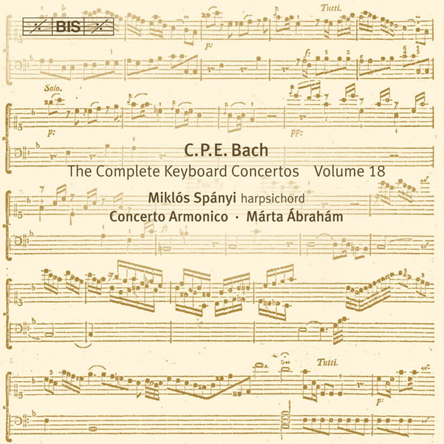Bach: Complete Keyboard Concertos, Vol. 18