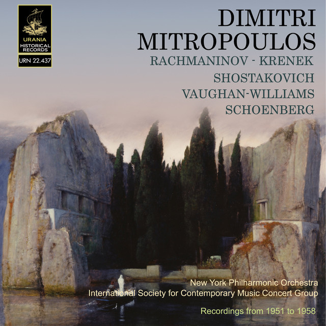 Mitropoulos Conducts Rachmanonov, Shostakovich, Vaughan-Williams and Others cover art
