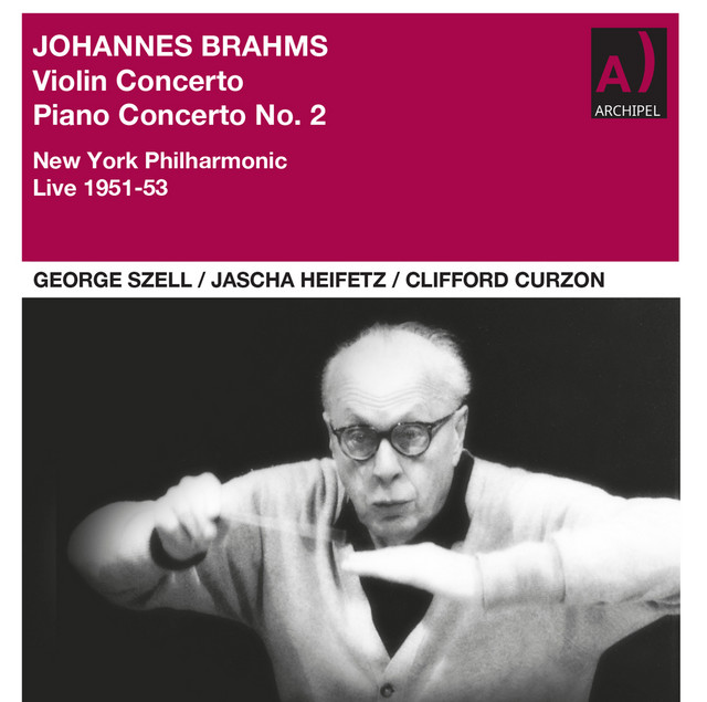 George Szell conducts Brahms Violin Concerto and Piano Concerto No. 2 live in New York