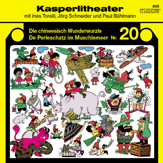 Kasperlitheater, Nr. 20 (Die chineesisch Wunderwurzle / De Perleschatz im Muschlemeer) cover art
