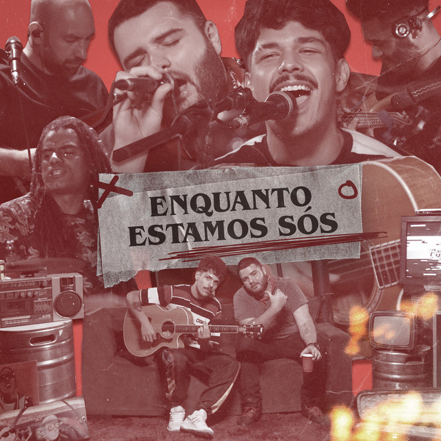 Enquanto Estamos Sós (Ao Vivo) cover art