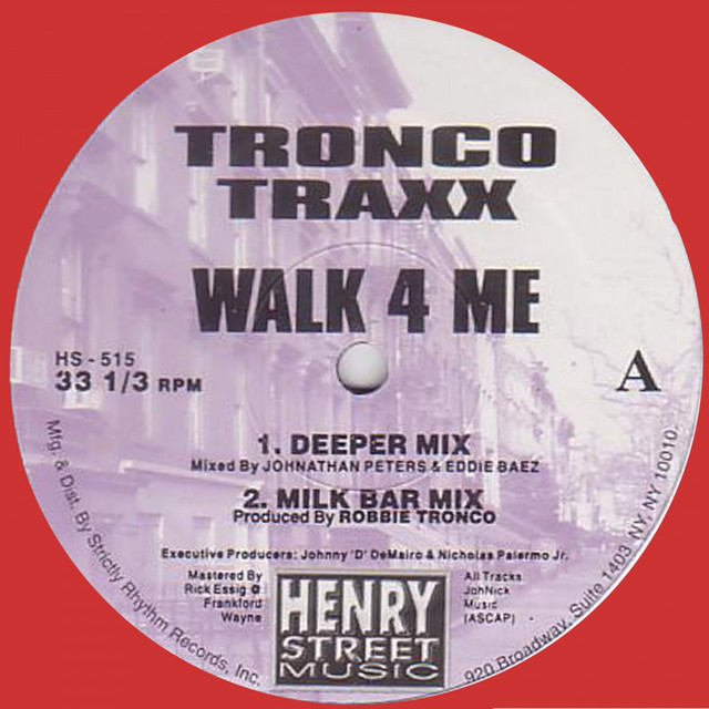 Walk 4 Me - Original Mix - song and lyrics by Tronco Traxx, Robbie