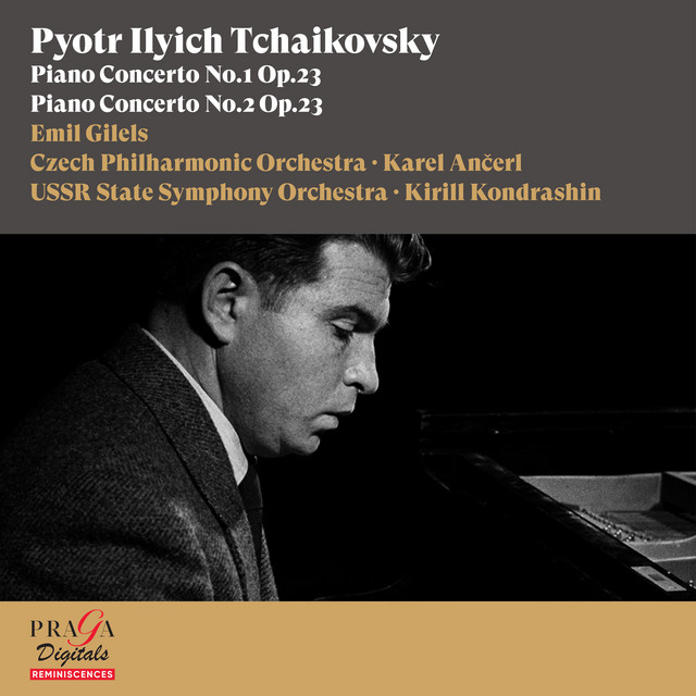 Обкладинка Emil Gilels — Pyotr Ilyich Tchaikovsky: Piano Concertos Nos. 1 & 2