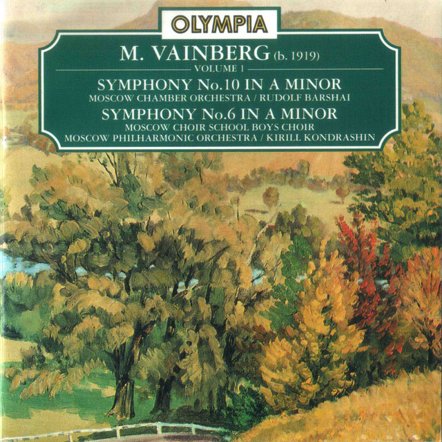 Vainberg: Symphony No. 6 & 10 cover art