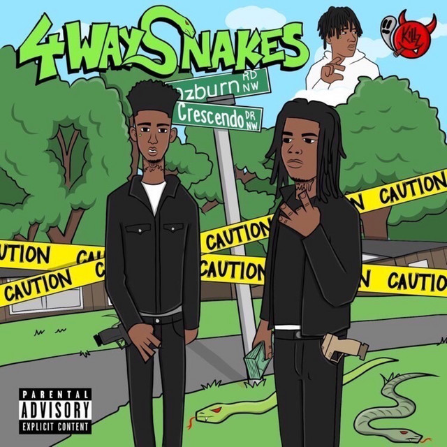 4waysnakes cover art