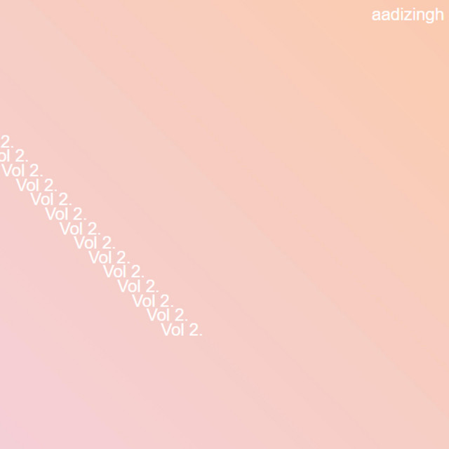 AADIZINGH VOL. 2 cover art
