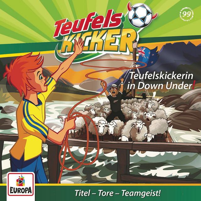 Cover: Teufelskickerin in Down Under!