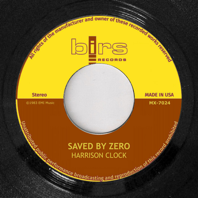 Saved By Zero cover art