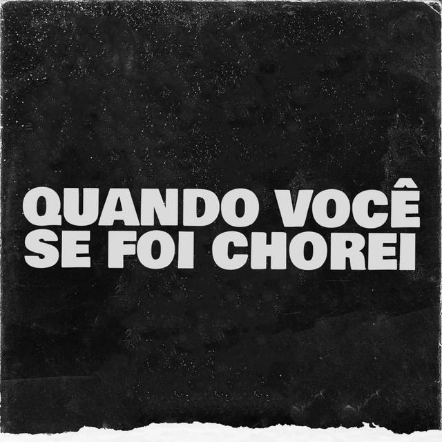 QUANDO VOCÊ SE FOI CHOREI cover art
