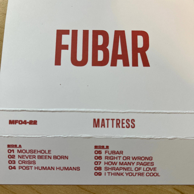 Fubar cover