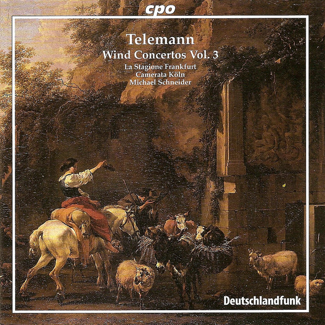 Telemann: Wind Concertos, Vol. 3 cover