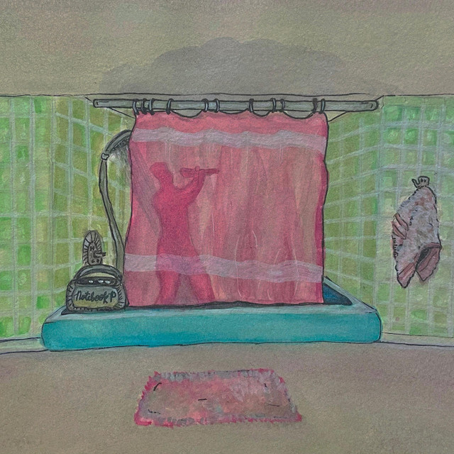 in the shower cover art