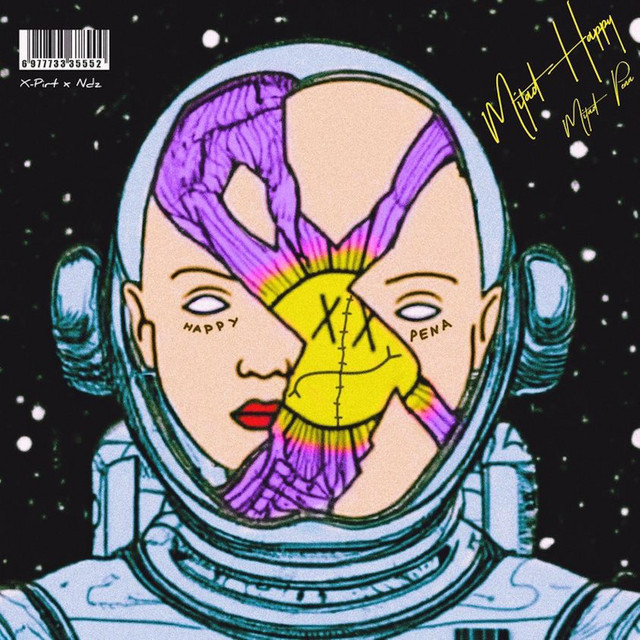 Mitad happy mitad pena cover art