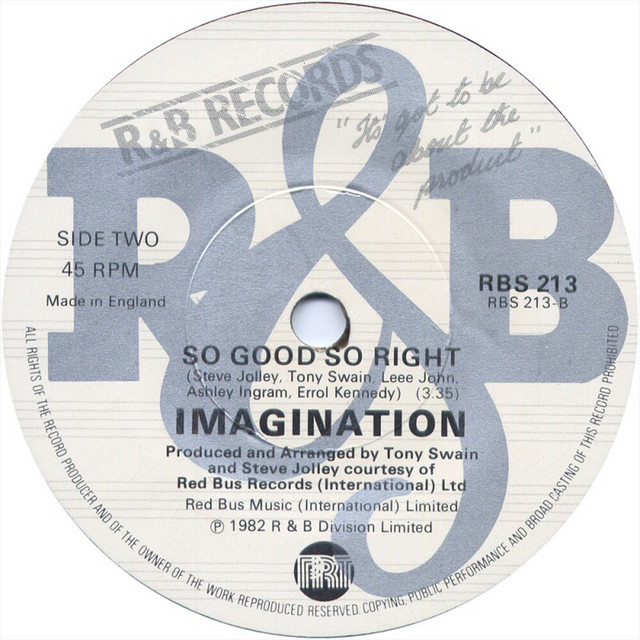 So Good, So Right by Imagination
