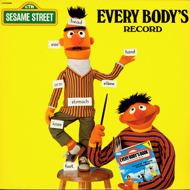 Sesame Street: Every Body's Record cover art