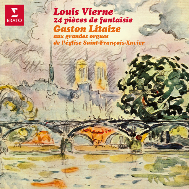 Vierne: 24 Pièces de fantaisie, Suite No. 4, Op. 55: No. 4, Naïades cover art