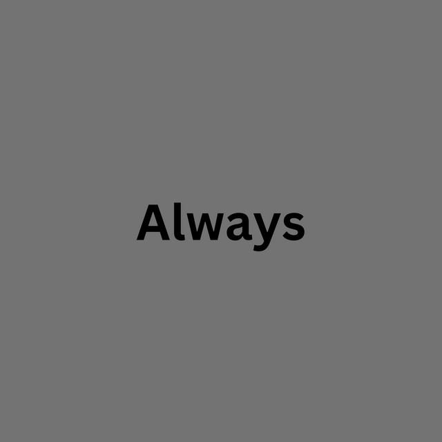 Always cover art