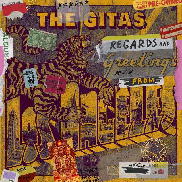 Cover art: Regards & Greetings from LA — The Gitas