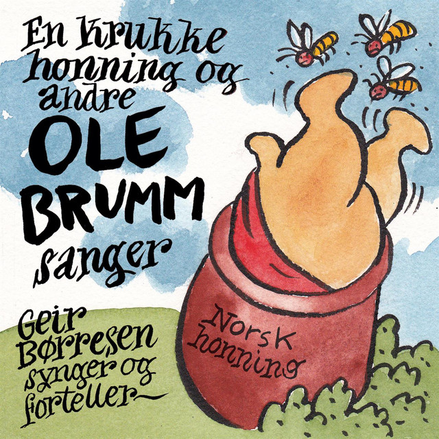En krukke honning og andre Ole Brumm sanger cover art