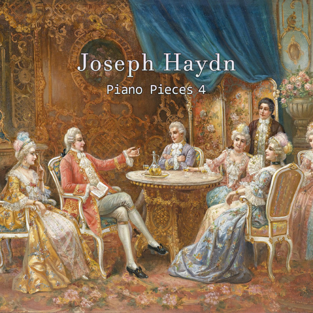 Joseph Haydn piano pieces 4 cover art