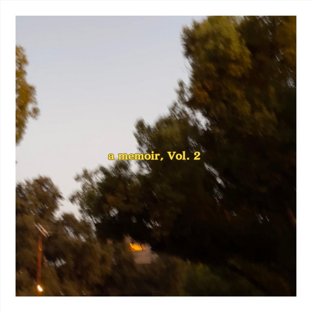 a memoir, Vol. 2 cover art