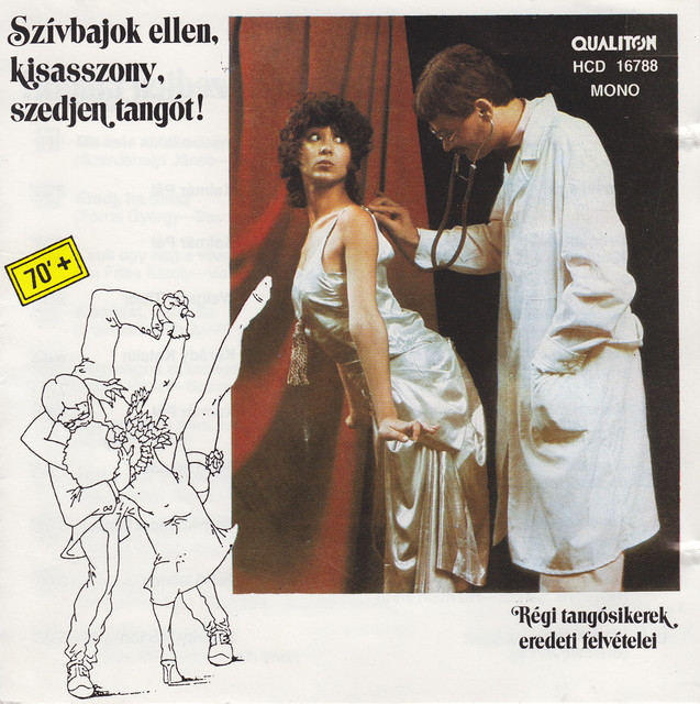 Szívbajok ellen, kisasszony, szedjen tangót cover