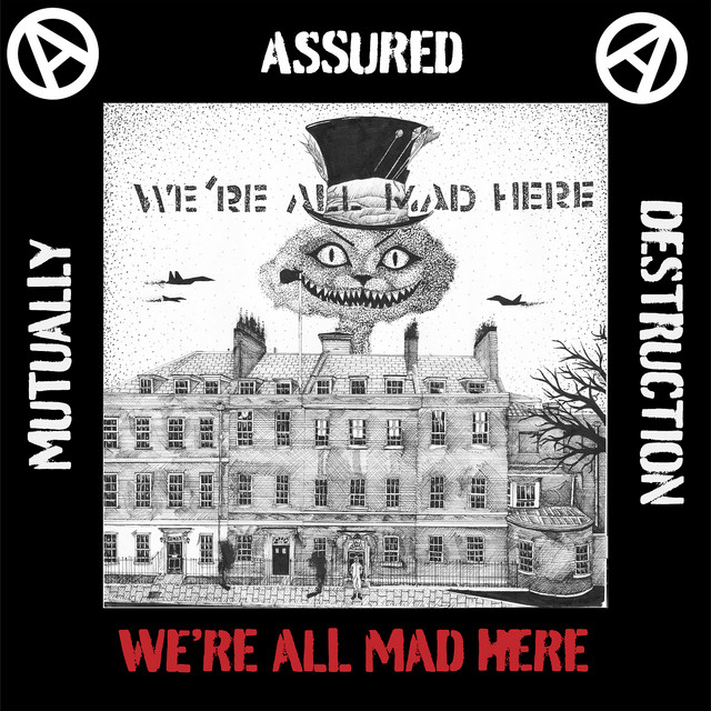 We're All Mad Here cover art