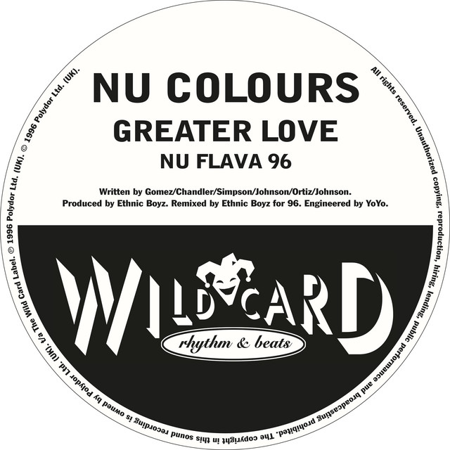 Greater Love (Nu Flava 96) cover