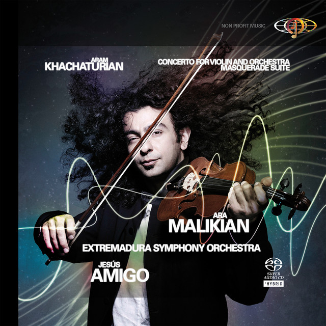 Khachaturian: Violin Concerto in D Minor & Masquerade Suite cover