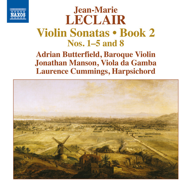 Leclair: Violin Sonatas, Op. 2, Nos. 1-5, 8 cover art