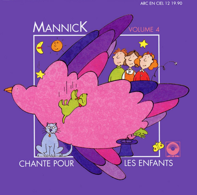 Mannick chante pour les enfants, Vol. 4 cover art