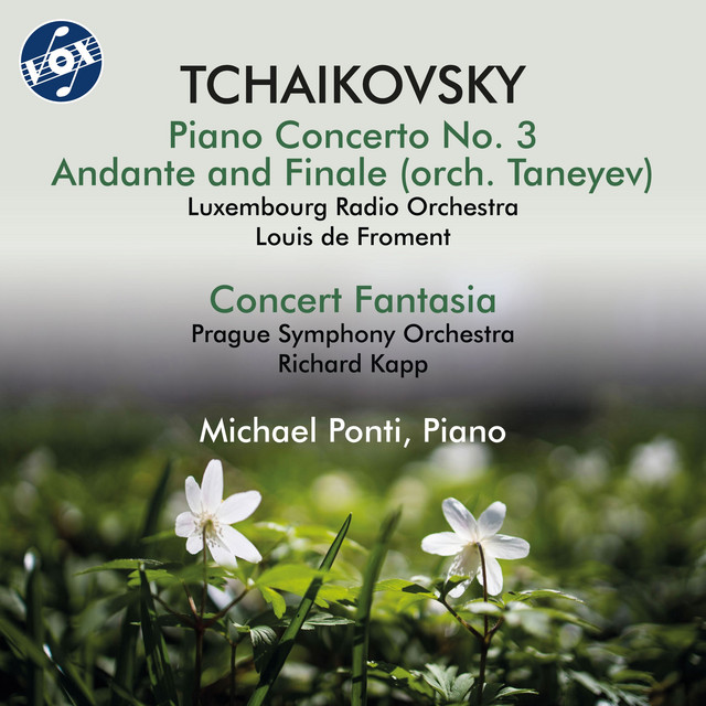 Piano Concerto No. 3 in E-Flat Major, Op. 75, TH 65 cover art