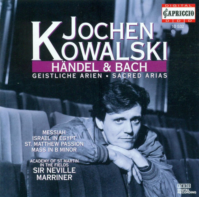 Vocal Recital: Kowalski, Jochen - Bach, J.S. / Handel, G.F.