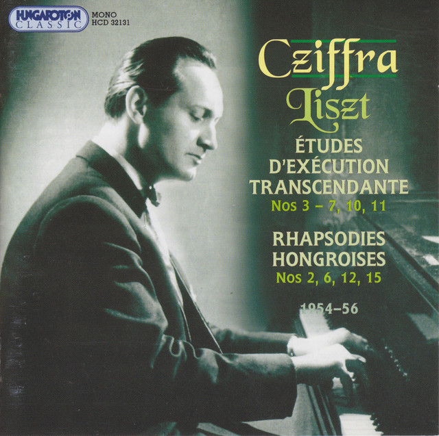 Liszt: Etudes D'Execution Transcendante (Excerpts) / Rhapsodies Hongroises (Excerpts) cover art