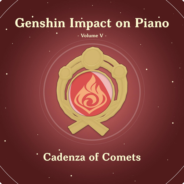 Genshin Impact on Piano, Volume 5 (Cadenza of Comets) cover art