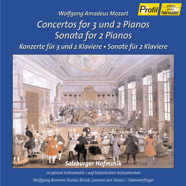 Mozart: Concertos for 3 and 2 Pianos / Sonata for 2 Pianos cover art