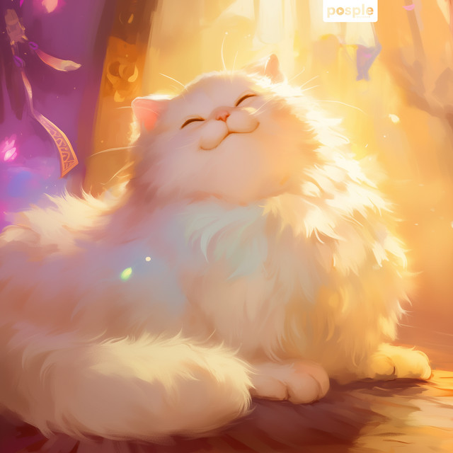 Ancient Magic Cat - with water sounds