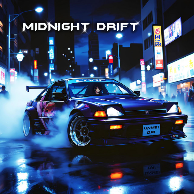 Обкладинка Unmei dai — MIDNIGHT DRIFT
