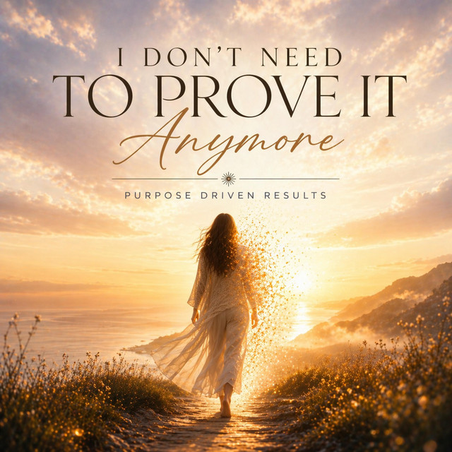 I Don’t Need to Prove It Anymore