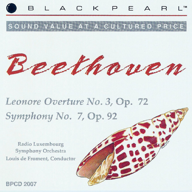 Beethoven: Leonore Overture, Symphony No. 7 cover art