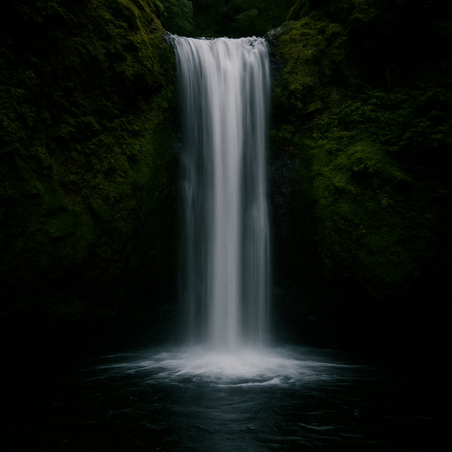 0 Hour Zen: Silent Waterfall Drift