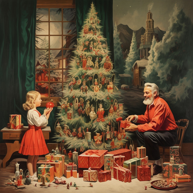 Jubilant Echoes of Yuletide Enchantment: A Resplendent Celebration cover art