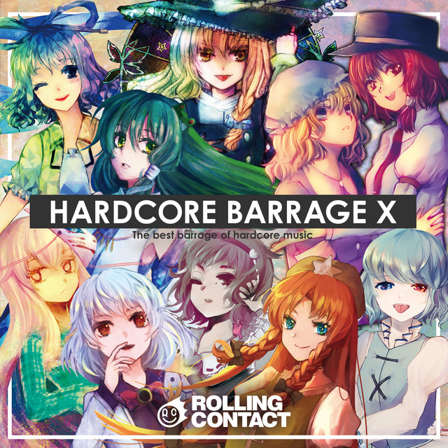 HARDCORE BARRAGE X cover art