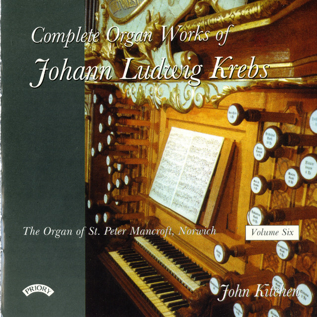 Complete Organ Works of Johann Ludwig Krebs, Vol. 6 cover art