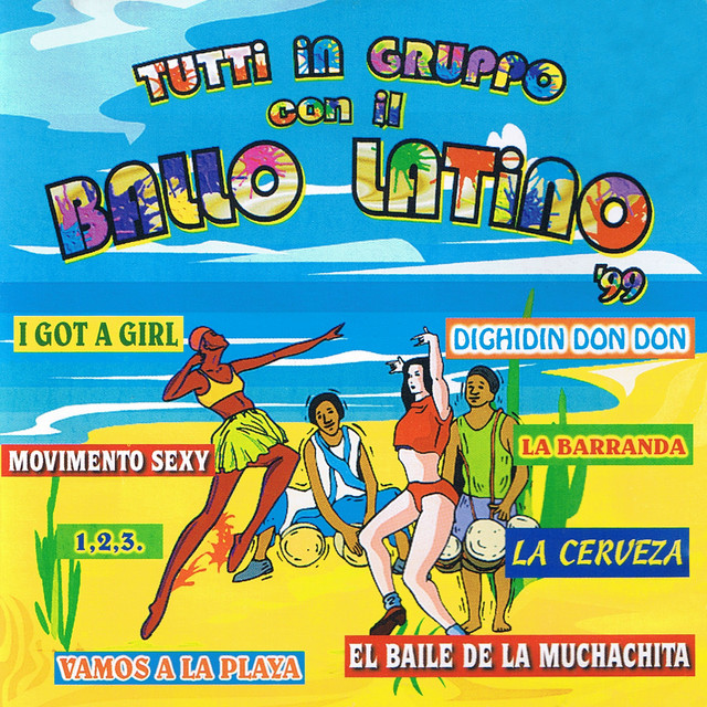 Tutti in gruppo con il ballo latino cover art