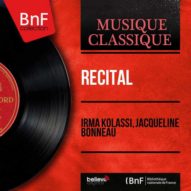 Récital (Mono Version) cover art