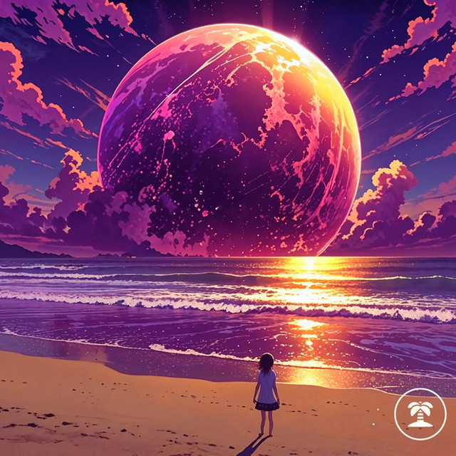 Sunset by Widen Island, JUMAJI
