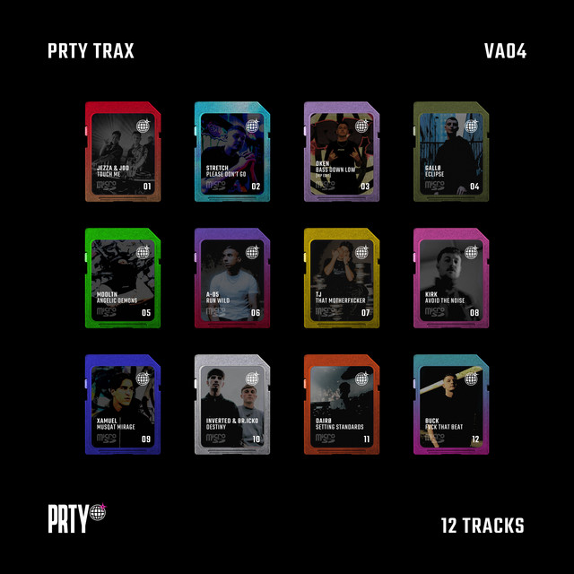 PRTY TRAX VA04 cover art