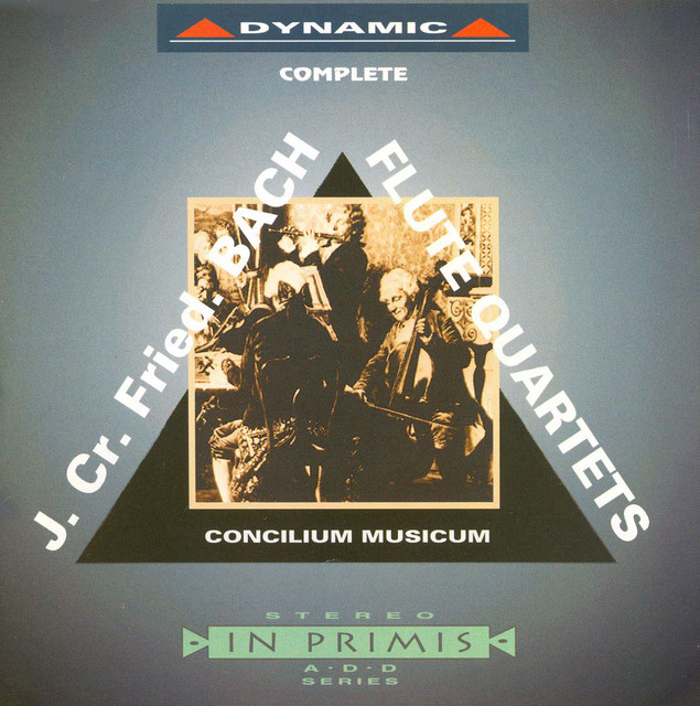 Bach, J. C. F.: Flute Quartets in D Major / G Major / C Major / A Major / F Major / B-Flat Major cover