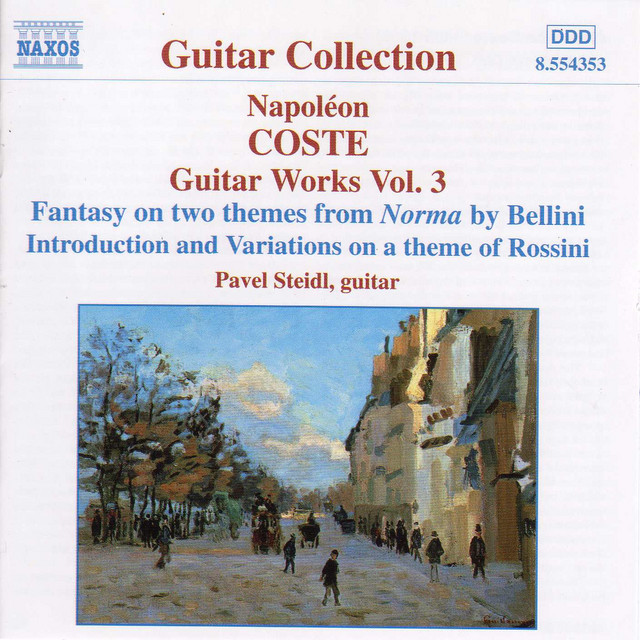 Coste: Guitar Works, Vol. 3 cover art